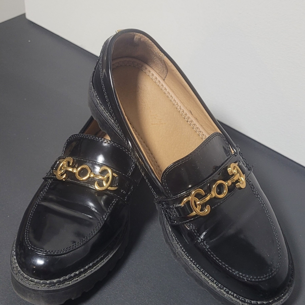 Circus NY by Sam Edelman Black Patent Deana Loafer